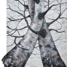 Retrouvailles 65cm x54 cm