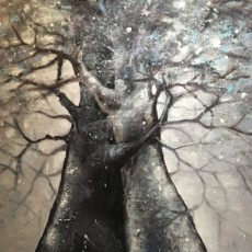 Enlacement 81x 65 cm
