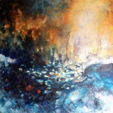 Jaillissement 100 x 100 cm