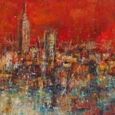 New-York 150 x 50 cm