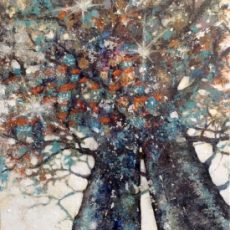 Cabanes 61×50 cm