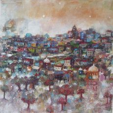 Flocons – 60×60 cm