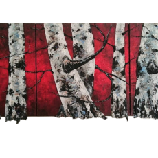 Passionata triptyque 150 x 50 cm
