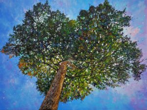 peinture arbre remarquable