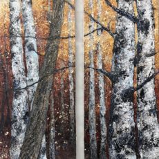 VOEUX Diptyque 160 x 80 cm