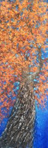 peinture arbre en automne