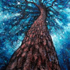 Le pin sylvestre de Haguenau « Tête dans les étoiles » 130 x 81 cm