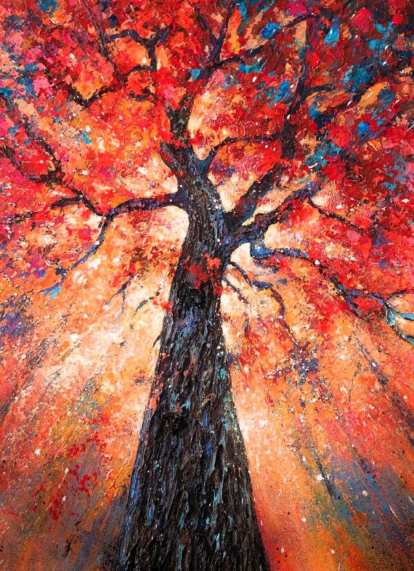 Peinture du chêne roi par Joss Blanchard