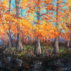 Les quatre éléments II-  146 x 97 cm