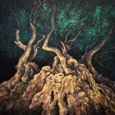 L&rsquo; Olivier millénaire de Roquebrune-Cap-Martin » –Triptyque  270 x 200 cm