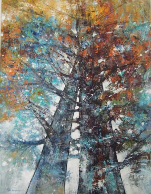 arbres-humanisés-peinture-Joss-Blanchard-2011