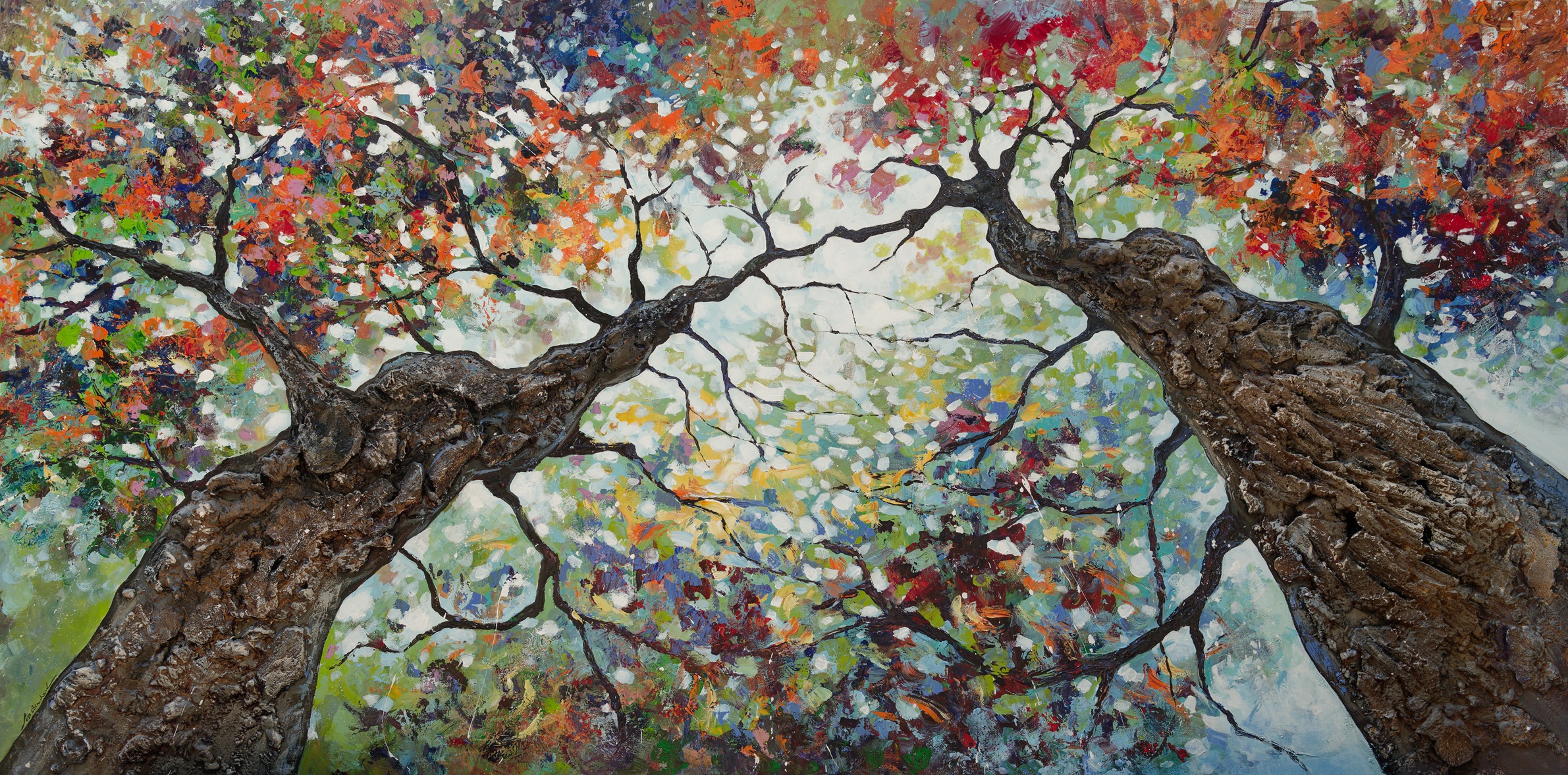 photographer-37 Peinture d'arbres, Joss Blanchard